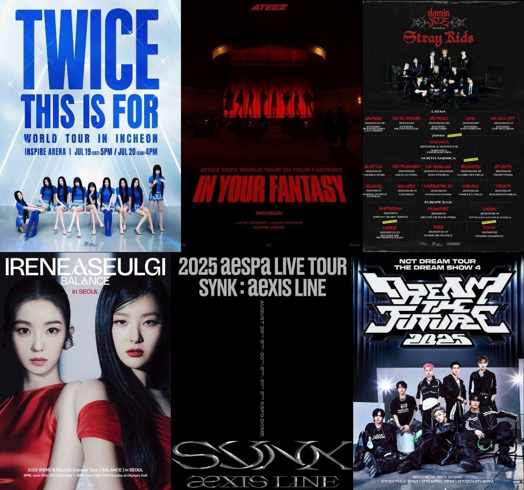 Upcoming World Tour: BLACKPINK, ATEEZ, NCT, TWICE And More – Kpop Planet  Global