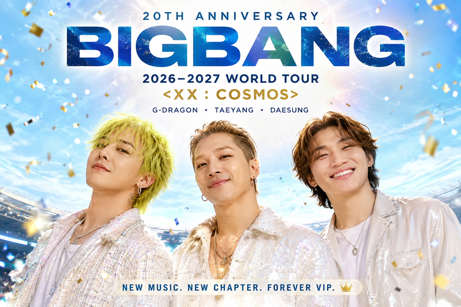 BIGBANG 20th Anniversary: 2026–2027 World Tour and Comeback – Kpop