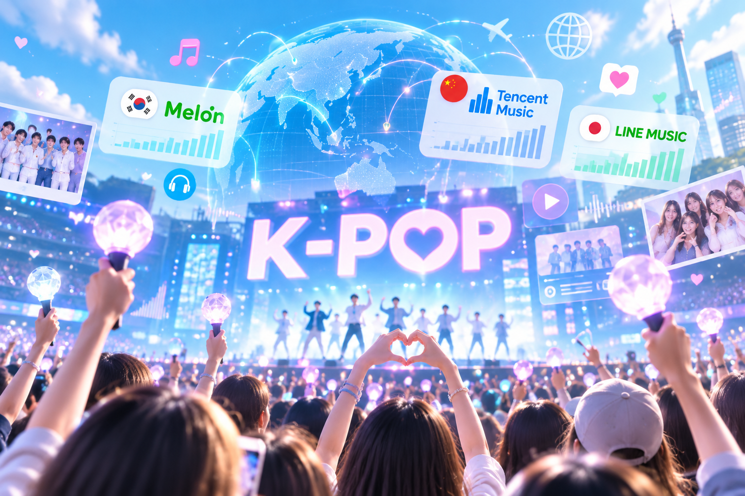 K-POP・アジア km K-Pop's Global Rise: How Asia Is Changing Music Charts and Fan