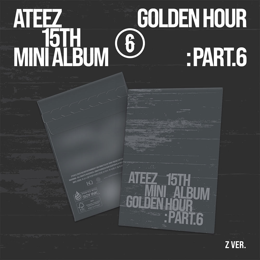 ATEEZ - GOLDEN HOUR : Part.6 (POCAALBUM ver.) – Kpop Planet Global