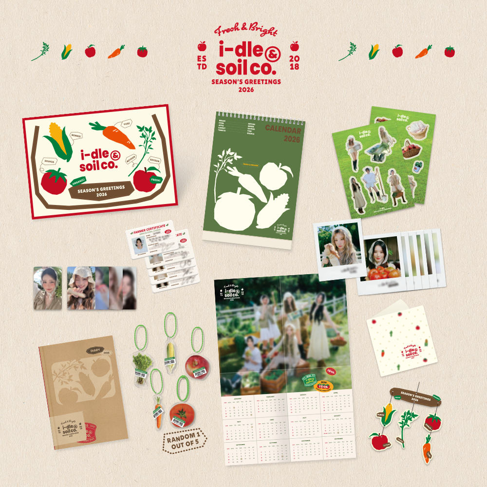 i-dle - 2026 SEASON'S GREETINGS [ i-dle & Soil Co. ] – Kpop Planet