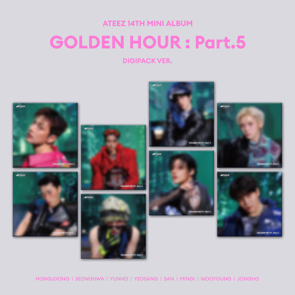 ATEEZ - GOLDEN HOUR : Part.5 (DIGIPACK ver.) – Kpop Planet Global