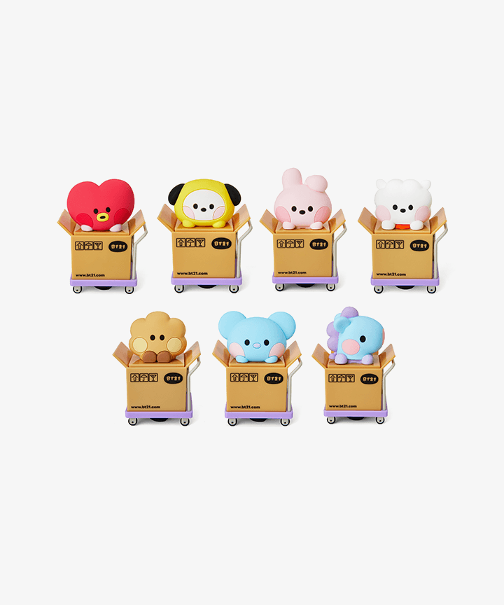 BT21 [ minini ] Label Sticker Cooky