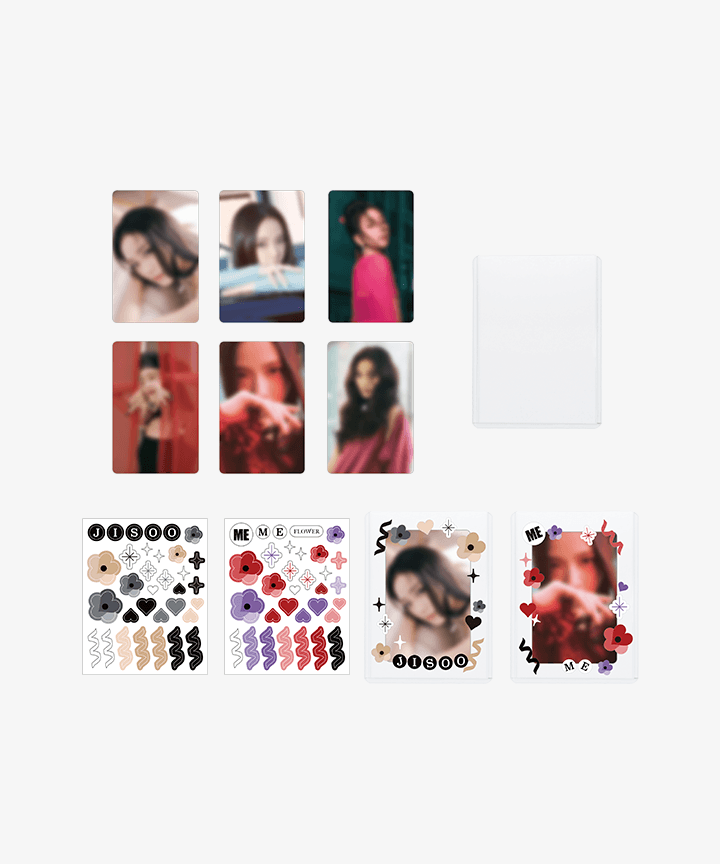 BLACKPINK JISOO - [ ME ] Photo Card Deco Kit