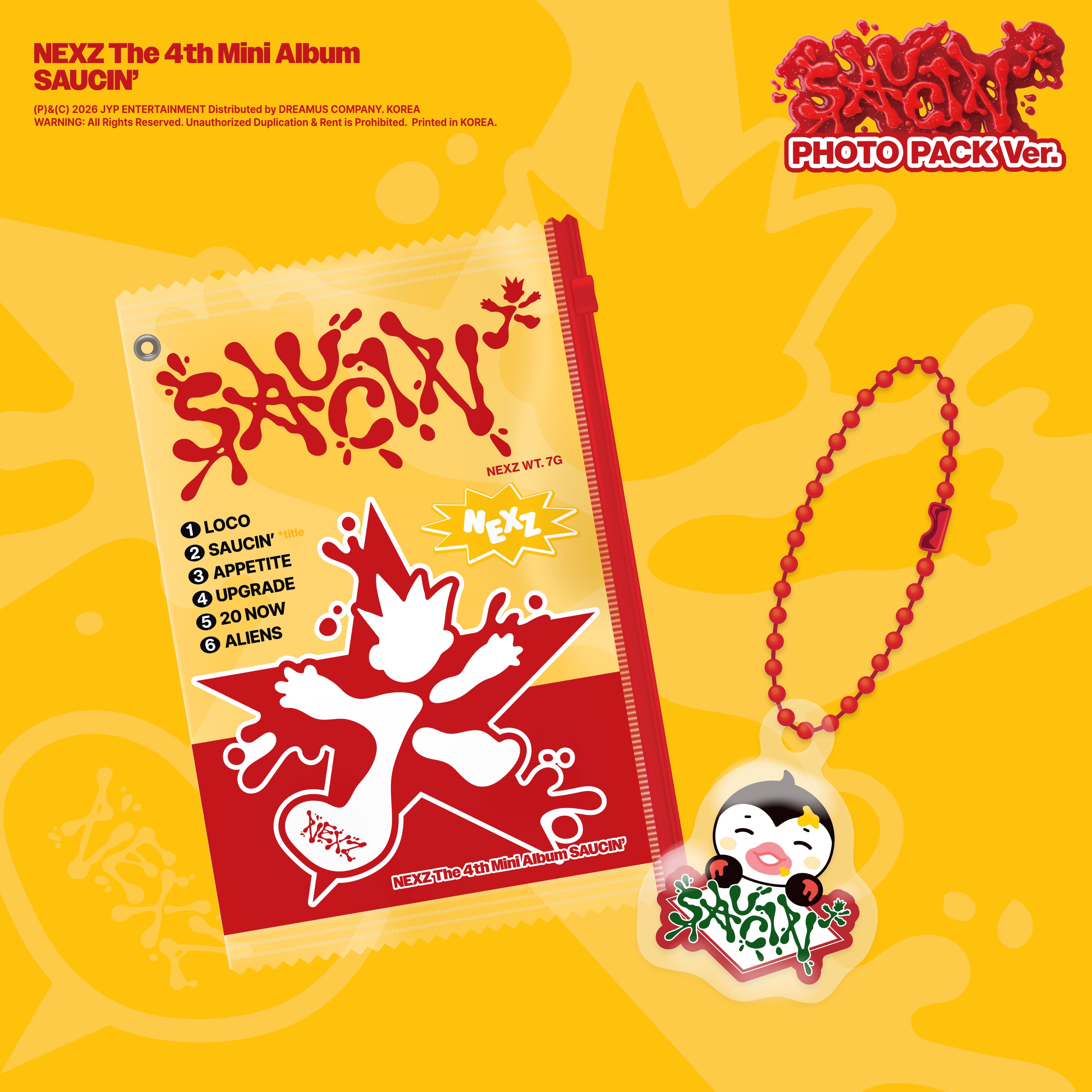 NEXZ - SAUCIN (PHOTO PACK ver.) – Kpop Planet Global