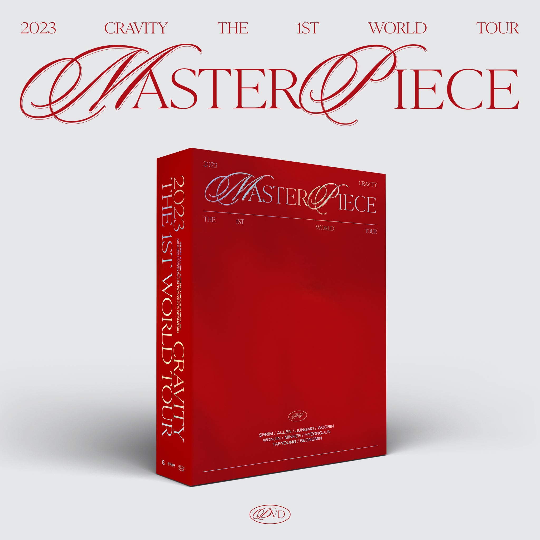 CRAVITY - 2023 THE 1st WORLD TOUR ‘MASTERPIECE’ DVD