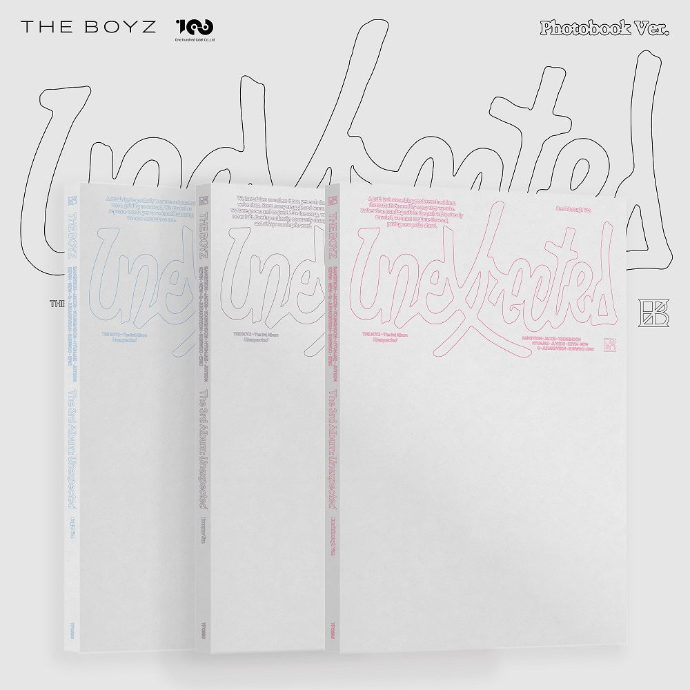 THE BOYZ - Unexpected (Photobook ver.) (Discounted Sealed