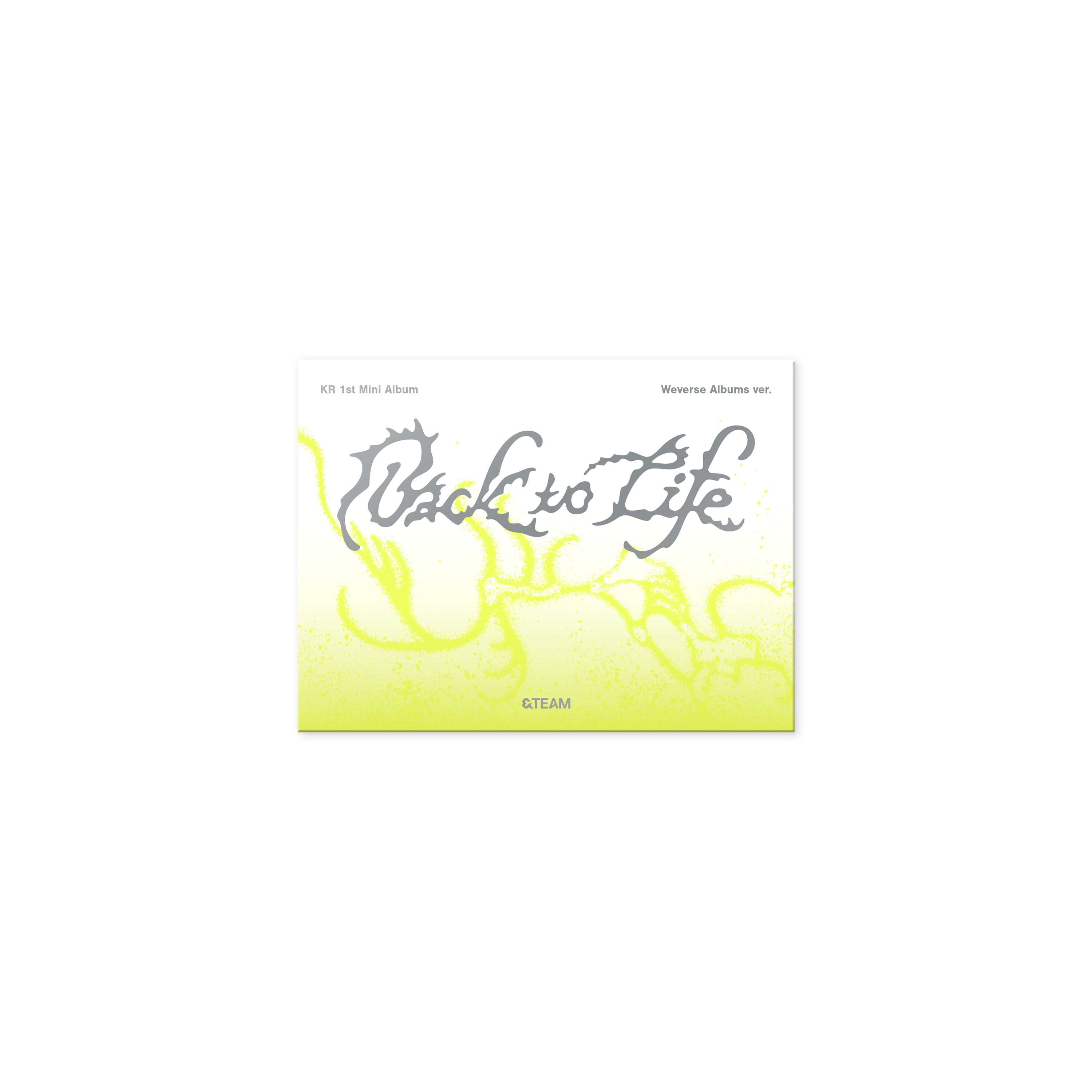 &TEAM - Back to Life (versión Weverse Albums) – Kpop Planet Global