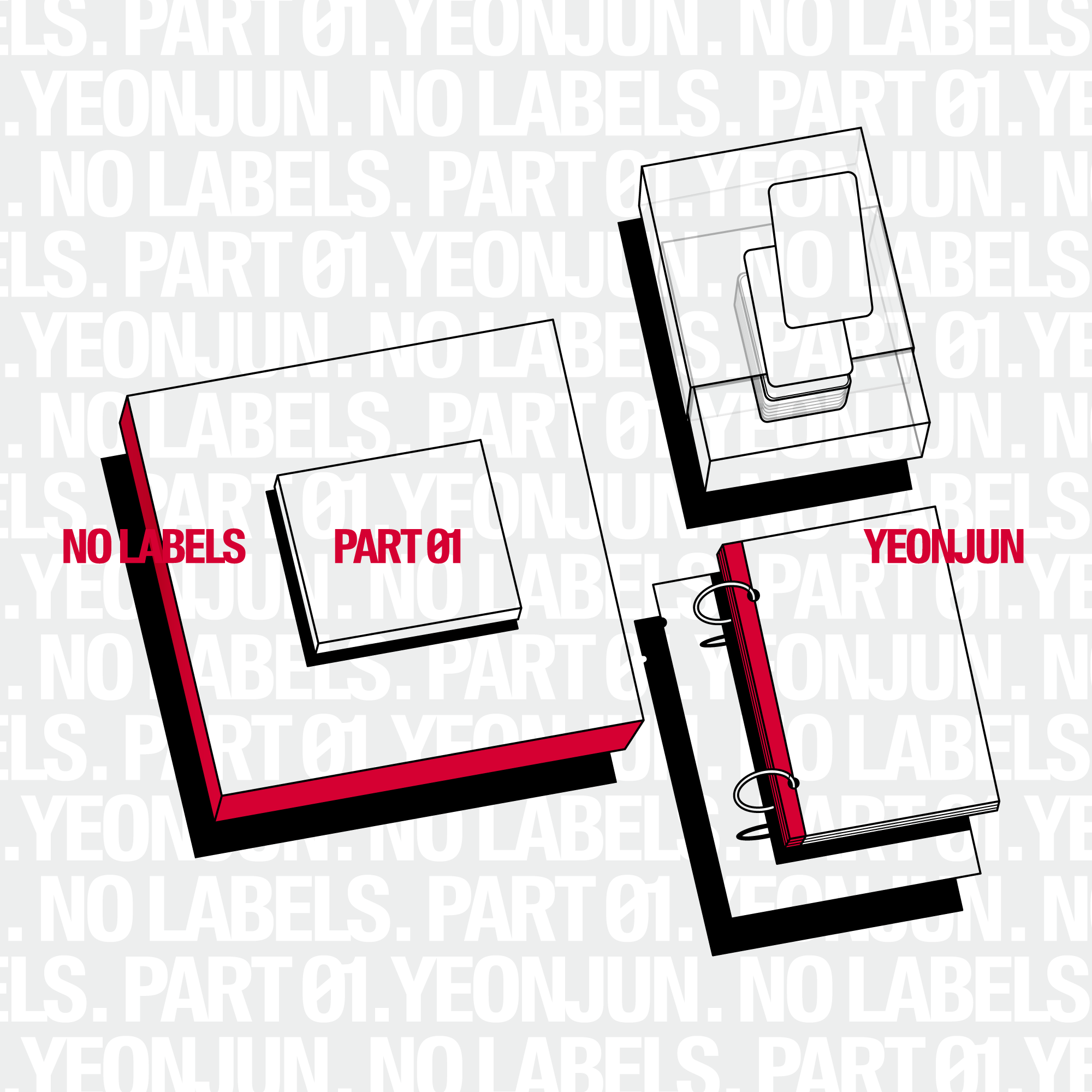 txt NO LABELS:PART 01 ヨンジュン アルバム 3形態セット