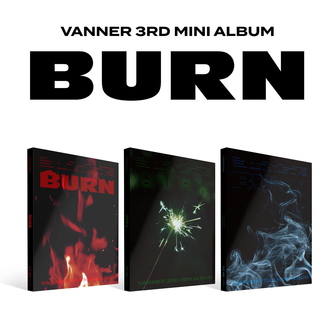 VANNER - BURN – Kpop Planet Global
