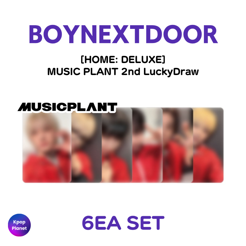 BOYNEXTDOOR MUSICPLANT 2nd Luckydraw HOME: DELUXE – Kpop Planet Global