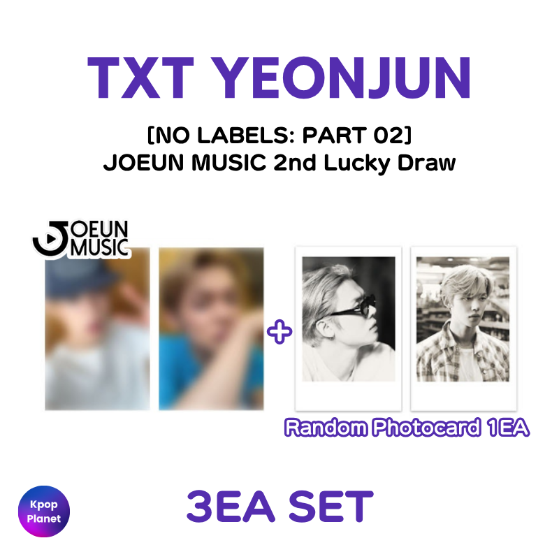 TXT YEONJUN JOEUN MUSIC 2nd Lucky Draw [ NO LABELS: PART 02