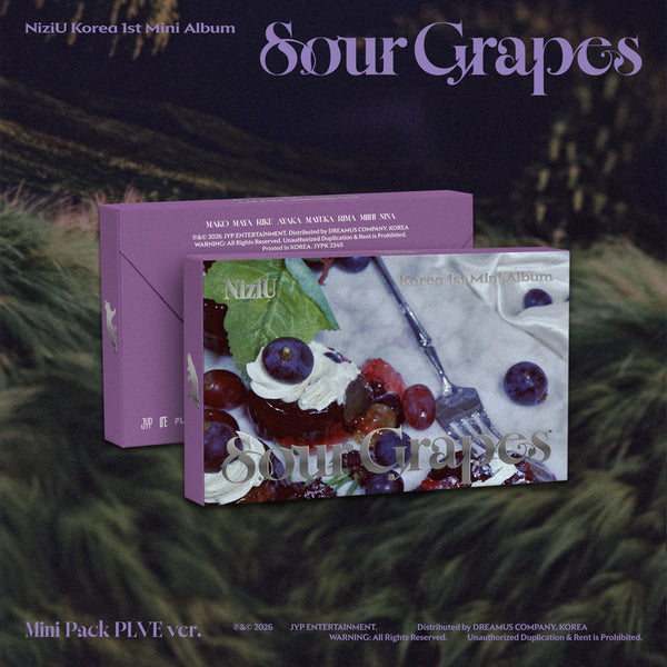 K-POP・アジア NiziU CD NiziU - Sour Grapes (Mini Pack PLVE ver.) – Kpop Planet Global