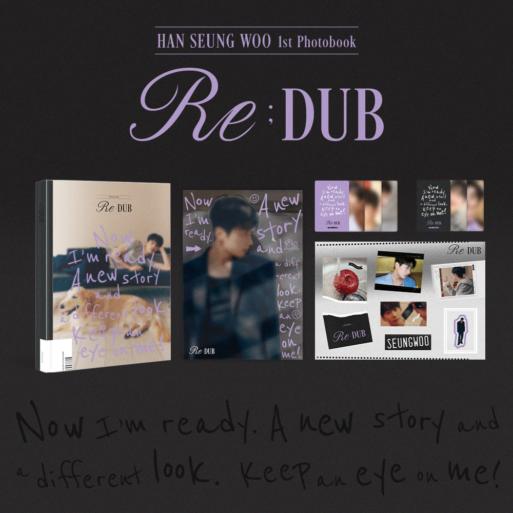 HAN WEUNG WOO 1st Photobook [ Re;DUB ]