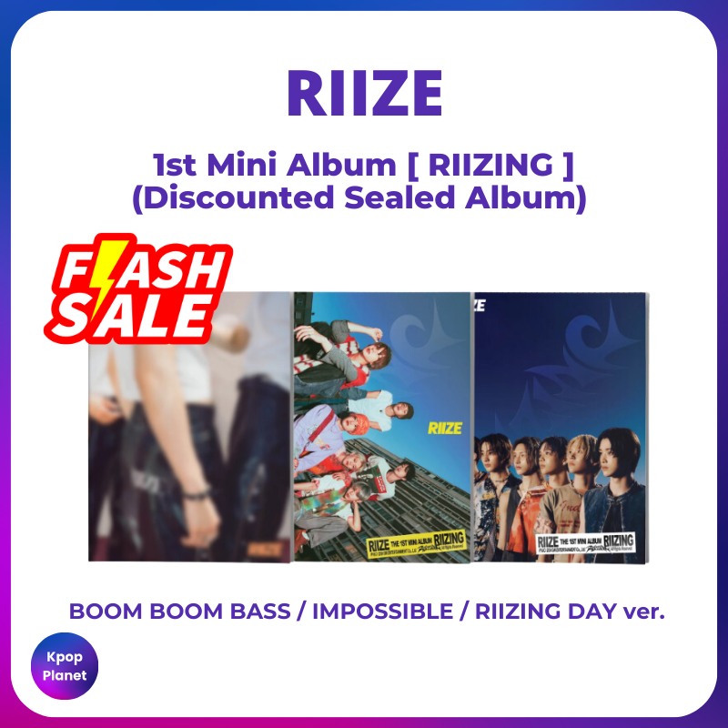 RIIZE - RIIZING (Photo Book ver.) (Discounted Sealed Album) – Kpop