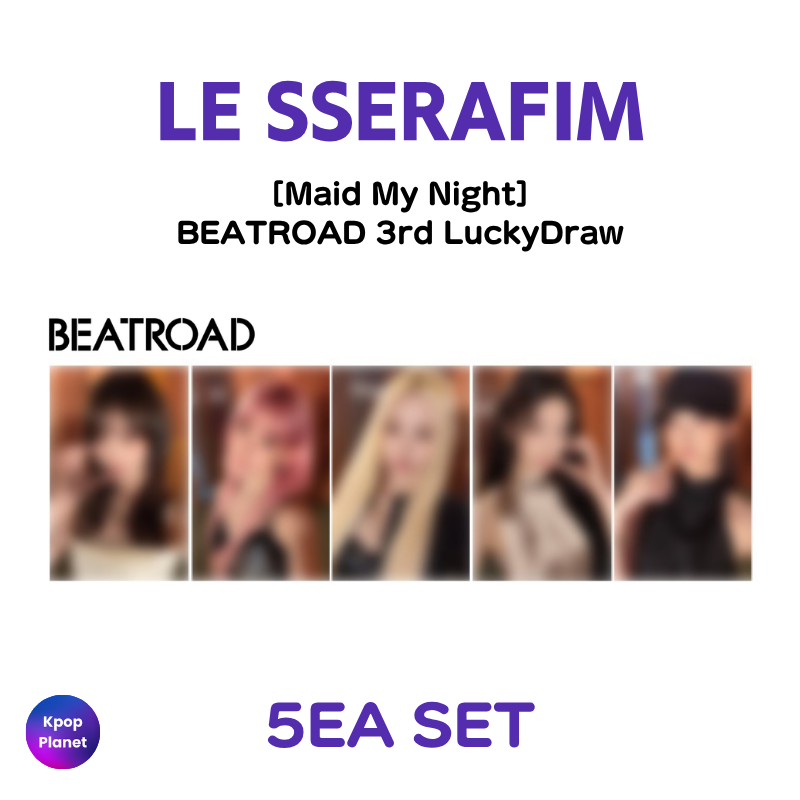 Le Sserafim beatroad コンブ LE SSERAFIM BEATROAD 3rd Lucky Draw [ Made My Night ] – Kpop