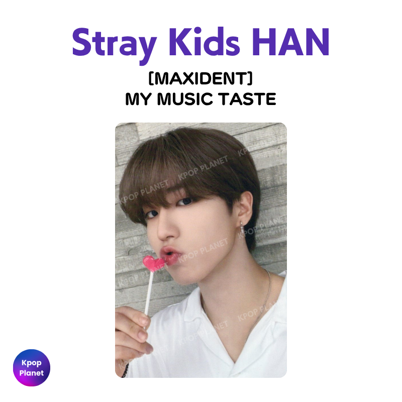 Stray Kids HAN Photocard [ MAXIDENT ] MY MUSIC TASTE – Kpop Planet