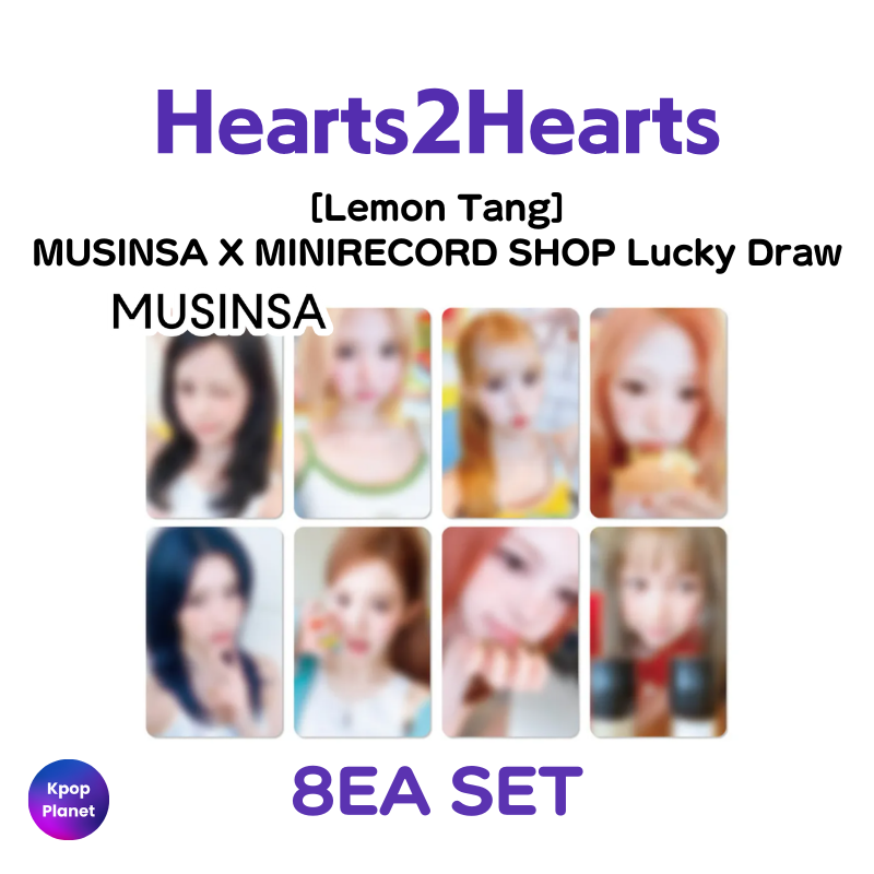 Hearts2Hearts MUSINSA X MINIRECORD SHOP Lucky Draw [ Lemon Tang