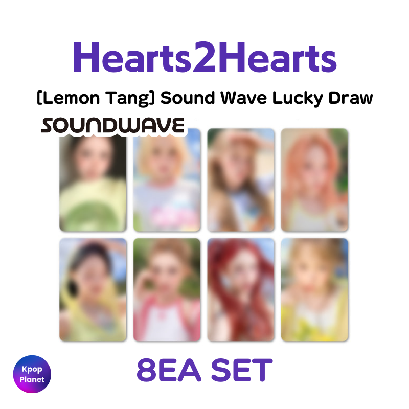 Hearts2Hearts Sound Wave Lucky Draw [ Lemon Tang ] – Kpop Planet