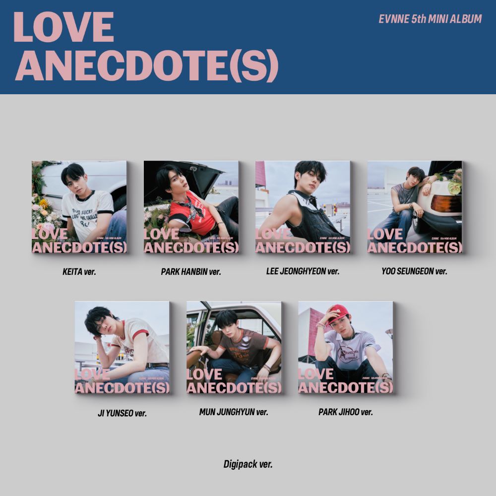 EVNNE - LOVE ANECDOTE(S) (Digipack ver.) – Kpop Planet Global