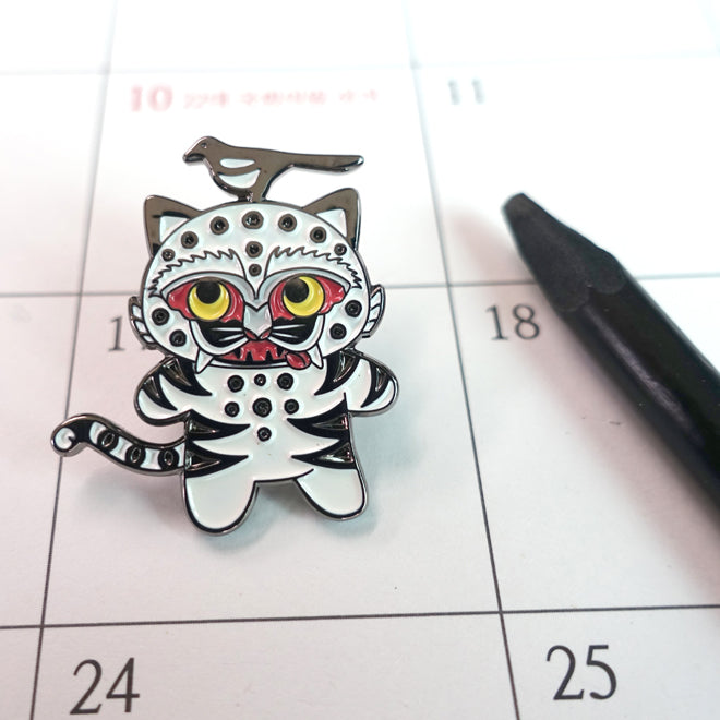 Tiger & Magpie バッジ 韓国美術館限定 Tiger & Magpie バッジ 韓国美術館限定 Badge (Magpie Tiger