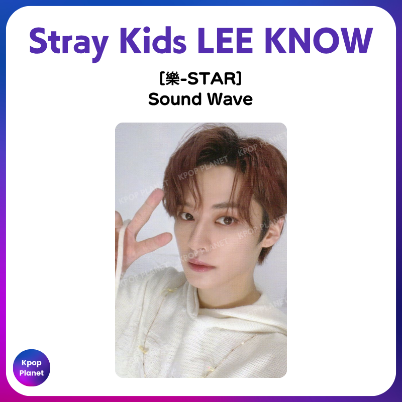 Stray Kids スキズ リノ LEVANTER soundwave Stray Kids LEE KNOW Photocard [ 樂-STAR ] Sound Wave – Kpop Planet