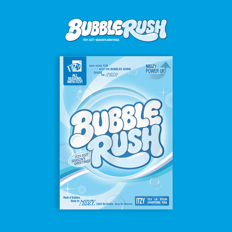 美品・廃盤) ITZY season's greetings 2021 ITZY - 2027 SEASON'S GREETINGS [ BUBBLE RUSH ] – Kpop Planet Global