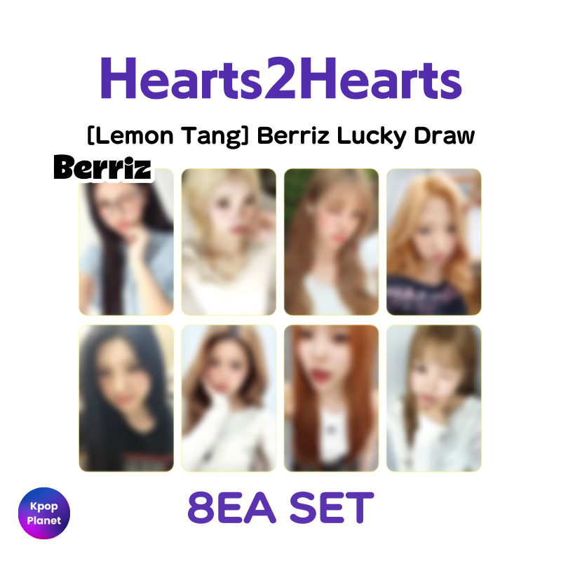 Hearts2Hearts Berriz Lucky Draw [ Lemon Tang ] – Kpop Planet Global