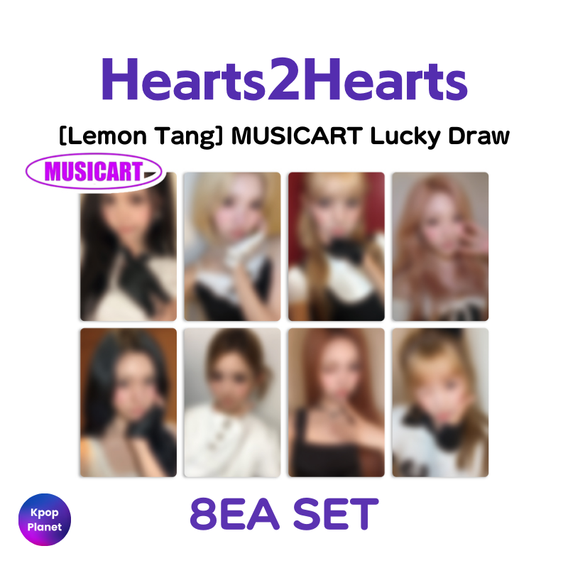 Hearts2Hearts MUSICART Lucky Draw [ Lemon Tang ] – Kpop Planet Global