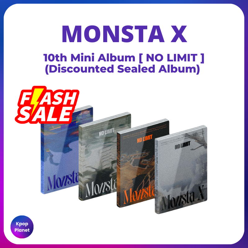 MONSTA X - No Limit (Discounted Sealed Album) – Kpop Planet
