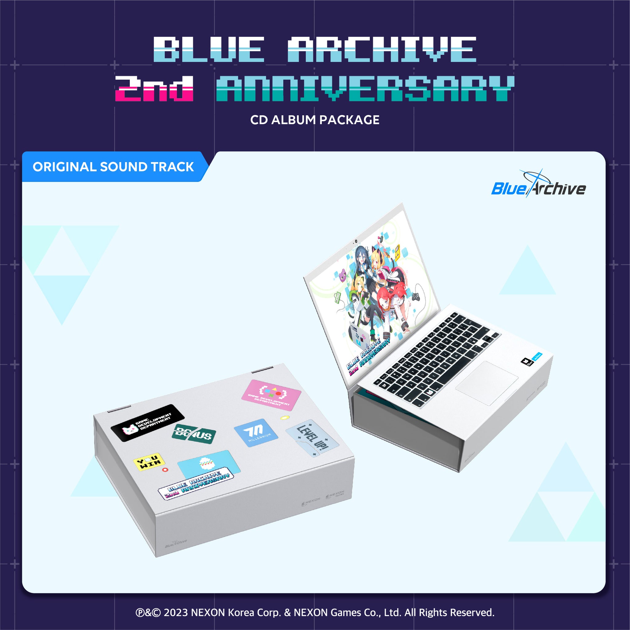 BLUE ARCHIVE 2nd ANNIVERSARY OST (CD Album Package)