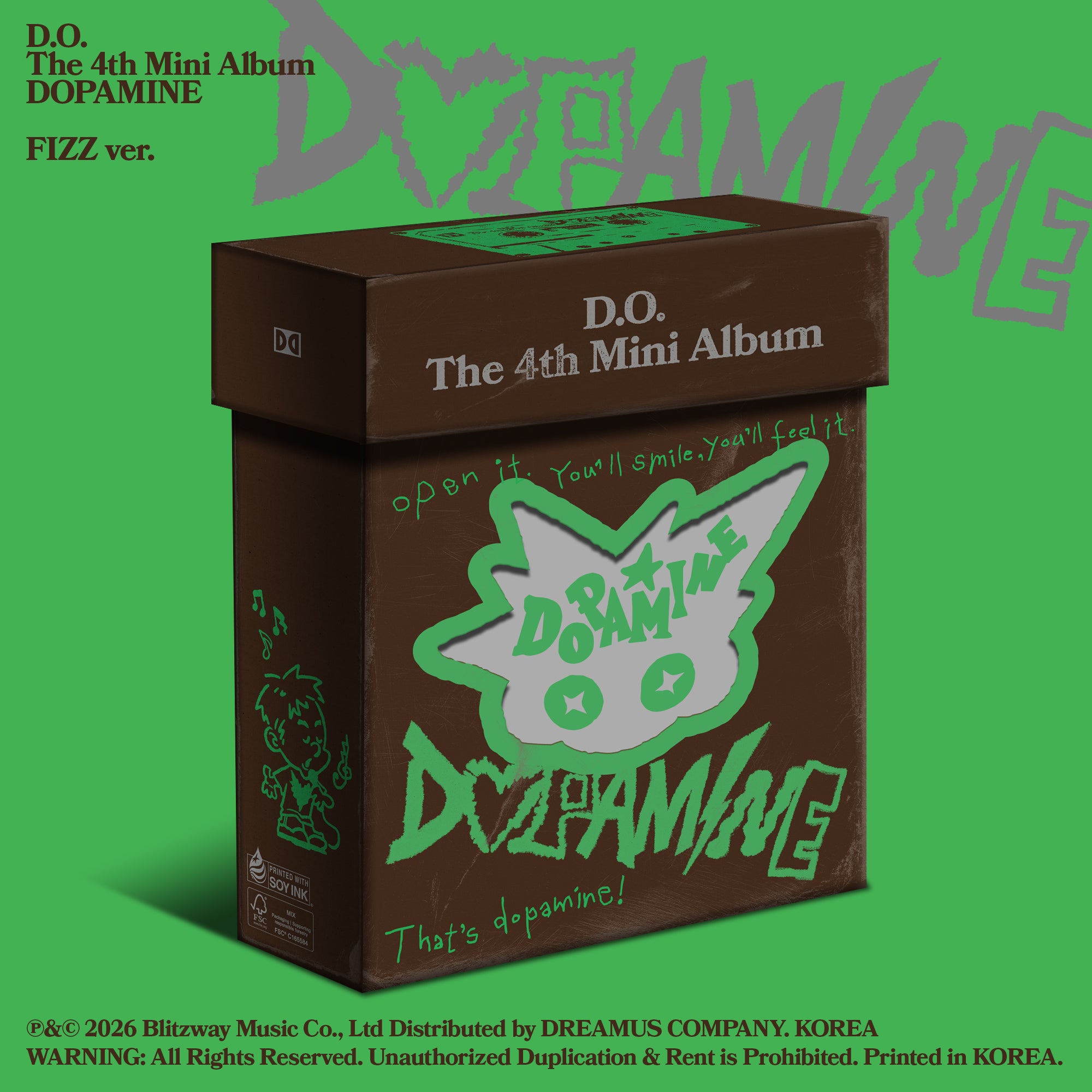 EXO D.O - DOPAMINE (FIZZ ver.) – Kpop Planet Global