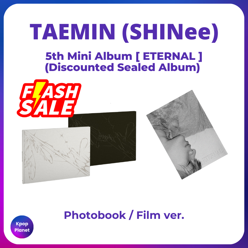 SHINee TAEMIN - ETERNAL (Discounted Sealed Album) – Kpop Planet Global