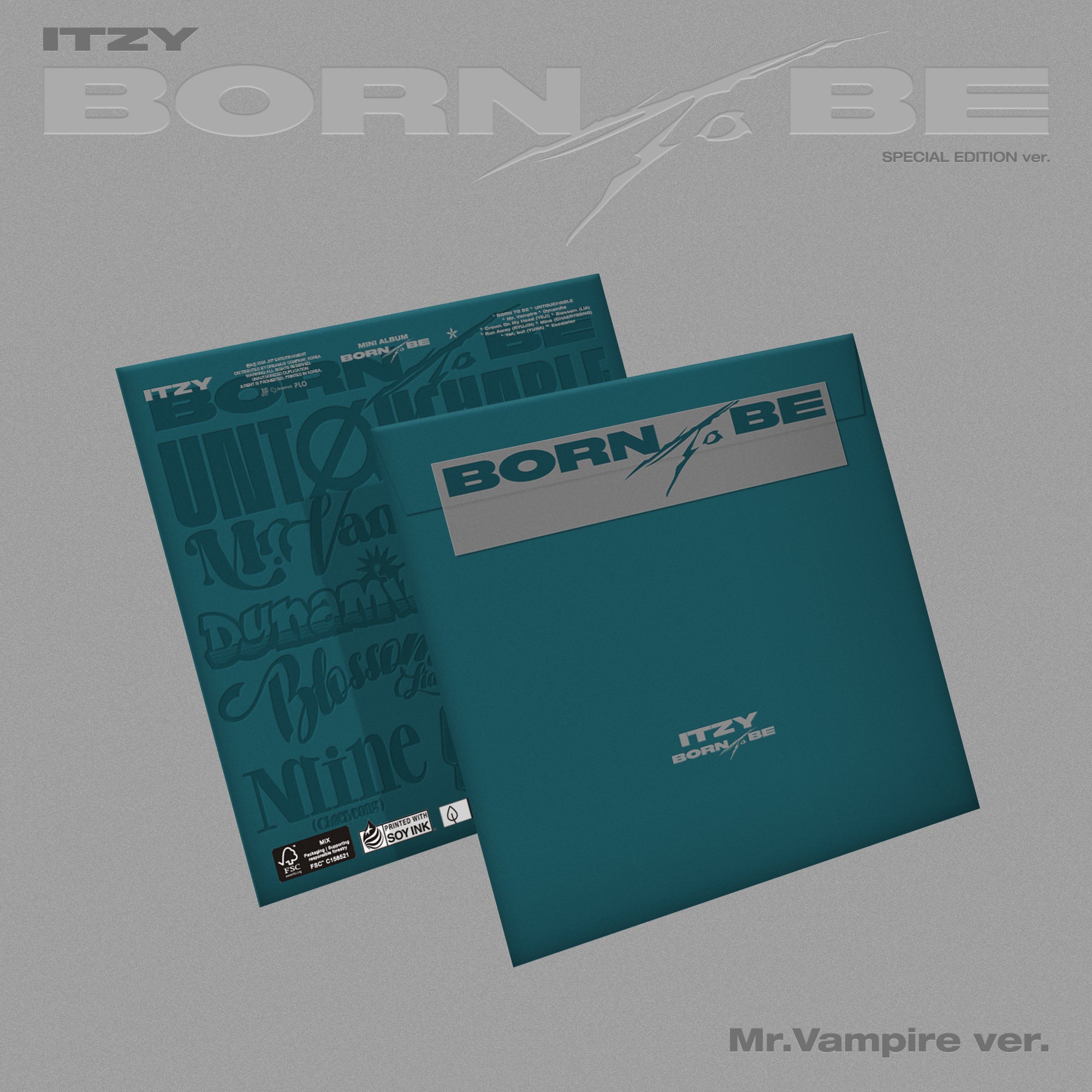 ITZY - BORN TO BE (SPECIAL EDITION / Mr. Vampire ver.) – Kpop Planet