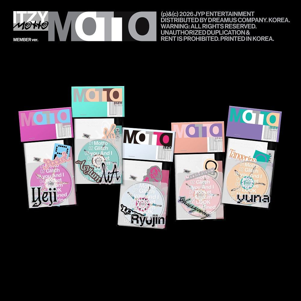 ITZY - Motto (Member ver.) – Kpop Planet Global