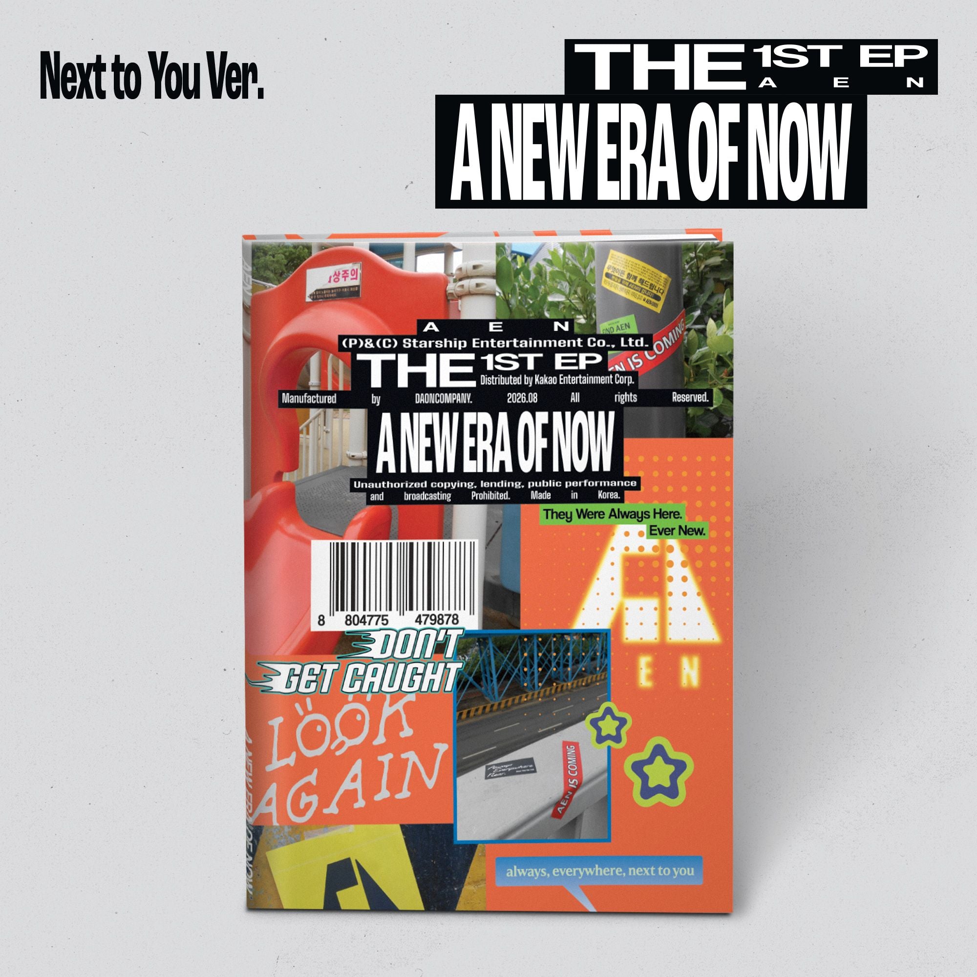 AEN - A NEW ERA OF NOW (Next to You ver.) – Kpop Planet Global