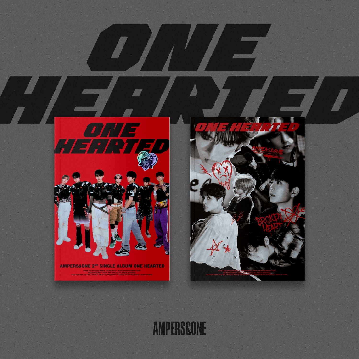 K-POP+アジア ampers&one AMPERS&ONE - ONE HEARTED – Kpop Planet Global
