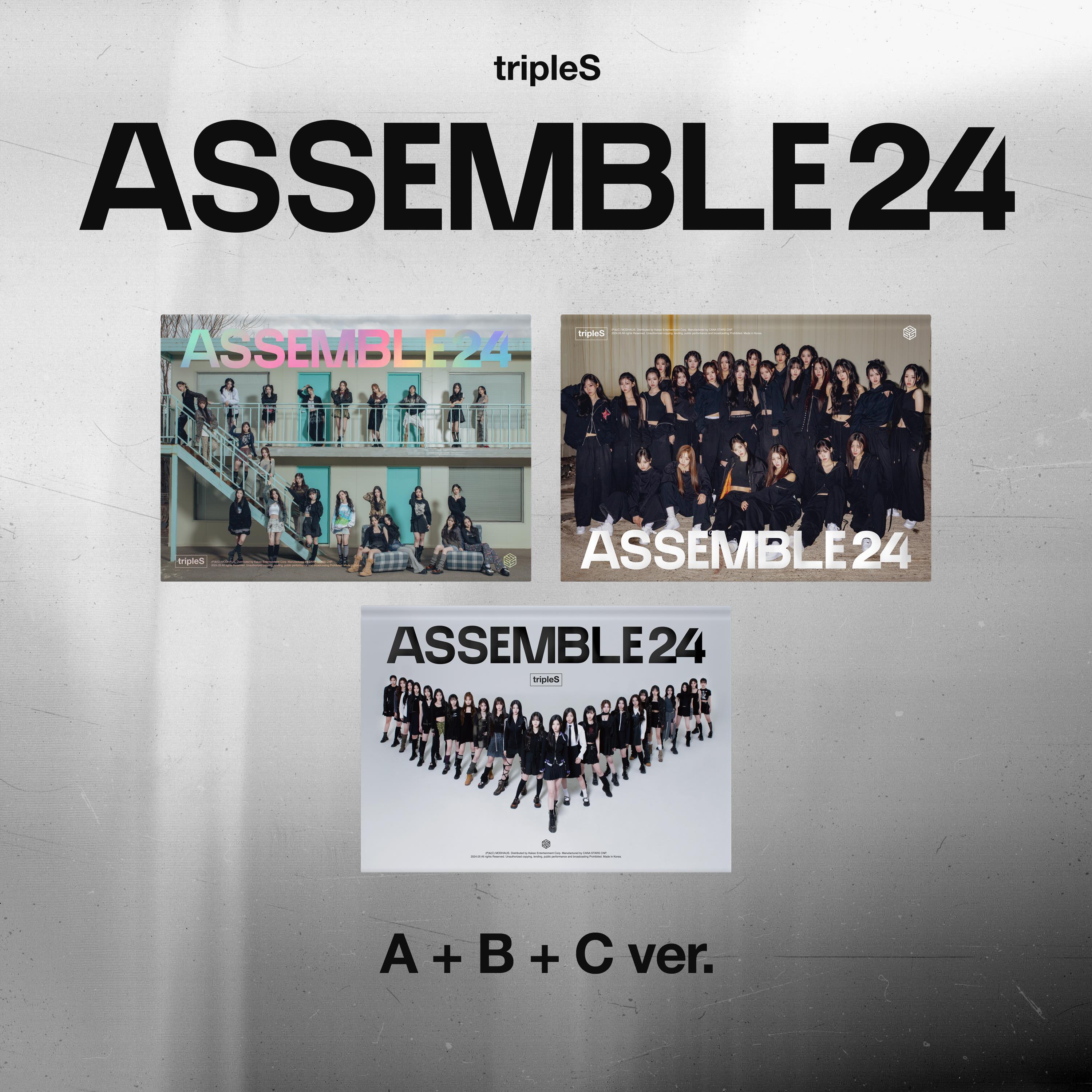 ●メンバーサインCD◆tripleS◆ASSEMBLE24 Amazon.com: tripleS ASSEMBLE24 1st Album Contents+Tracking