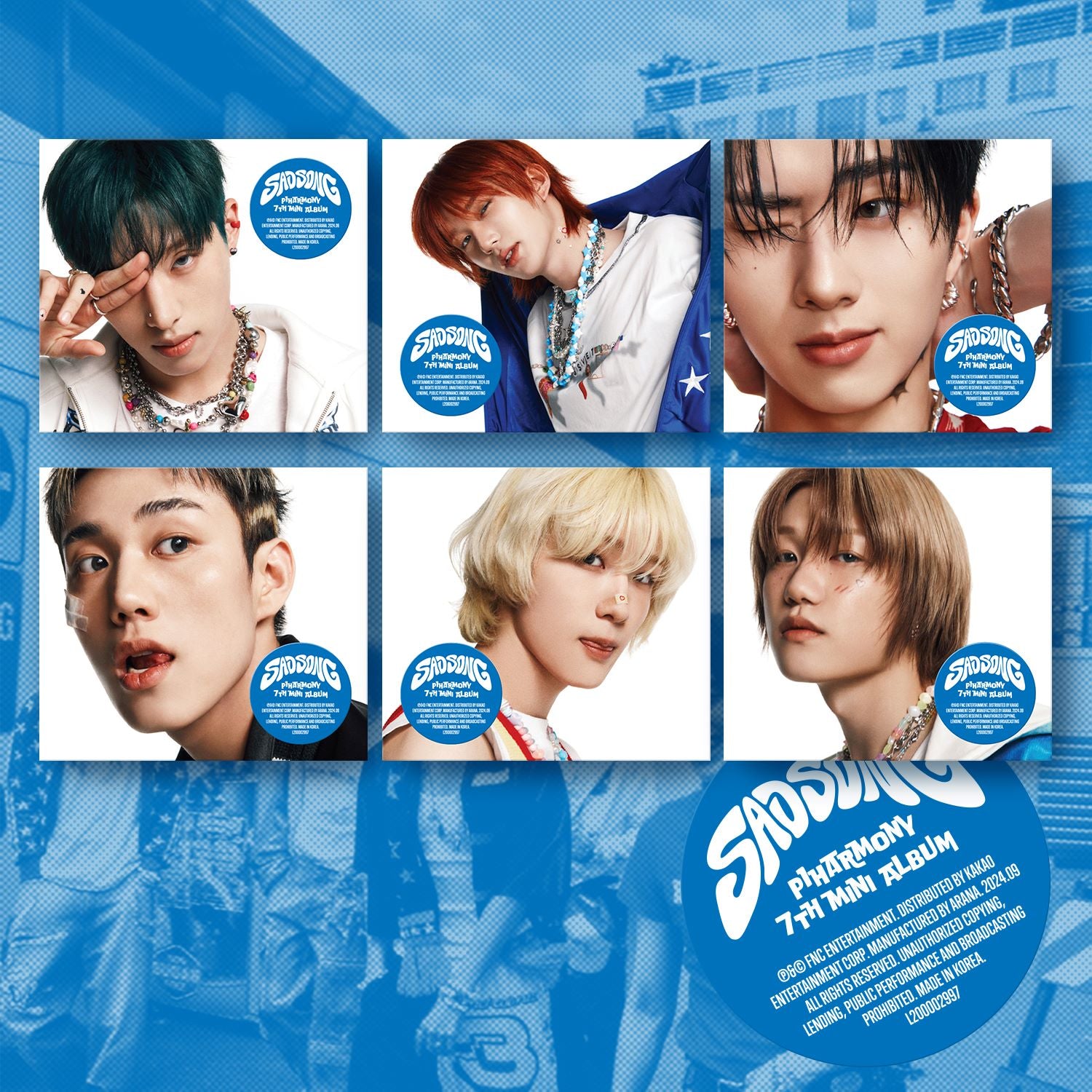 P1Harmony - SAD SONG (Digipack ver.) – Kpop Planet Global