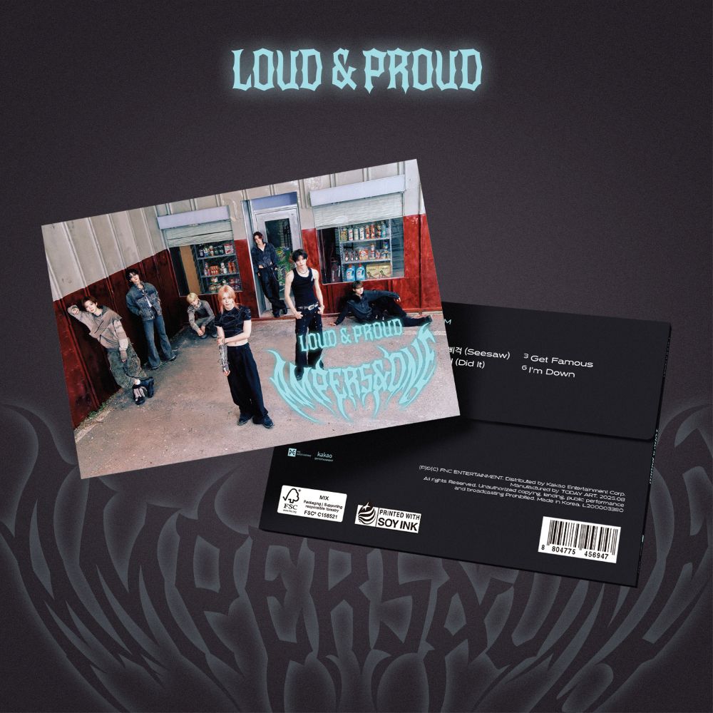K-POP・アジア ampers&oneLOUD & PROUD CD AMPERS&ONE - LOUD & PROUD (POSTCARD ver.) – Kpop Planet Global