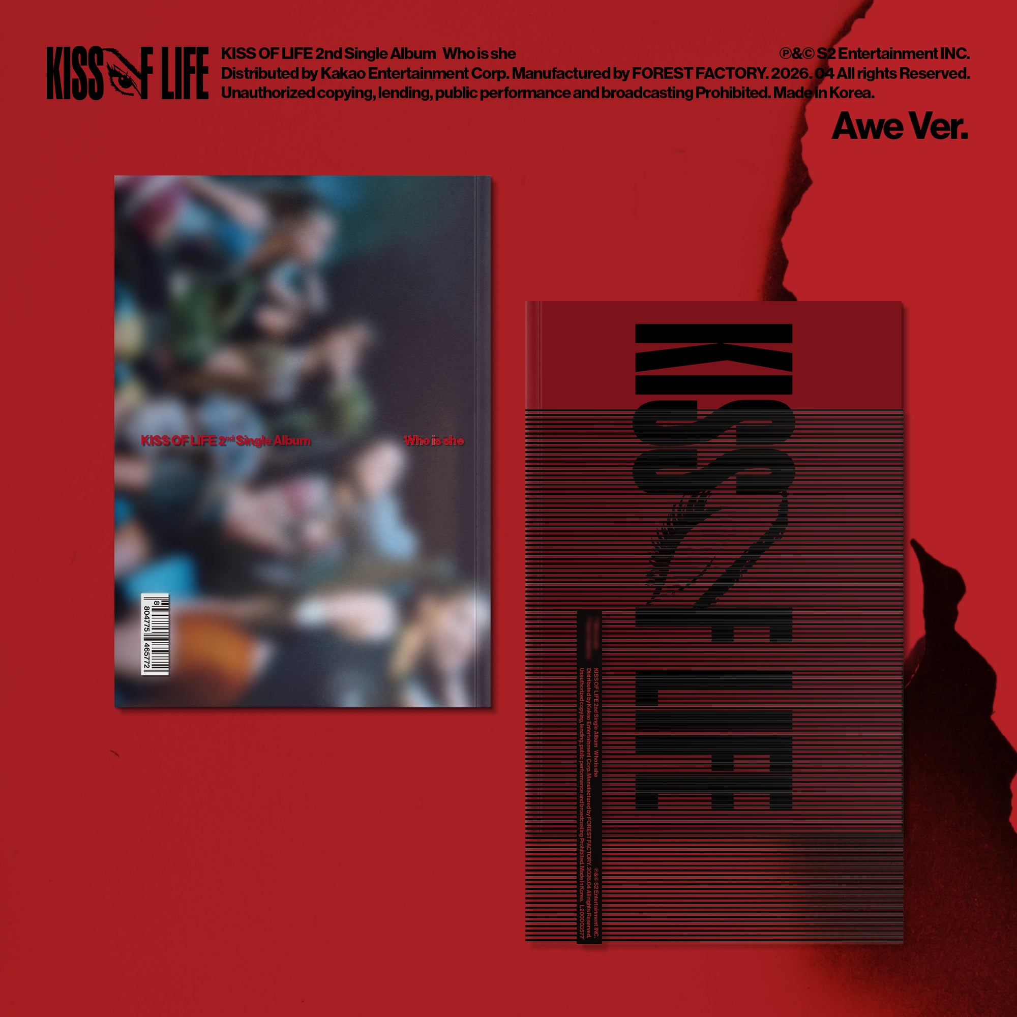 KISS OF LIFE - Who is she (Awe ver.) – Kpop Planet Global