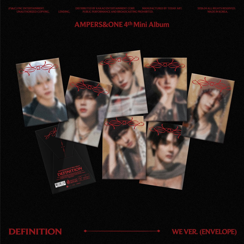 AMPERS&ONE - DEFINITION (WE ver.) – Kpop Planet Global