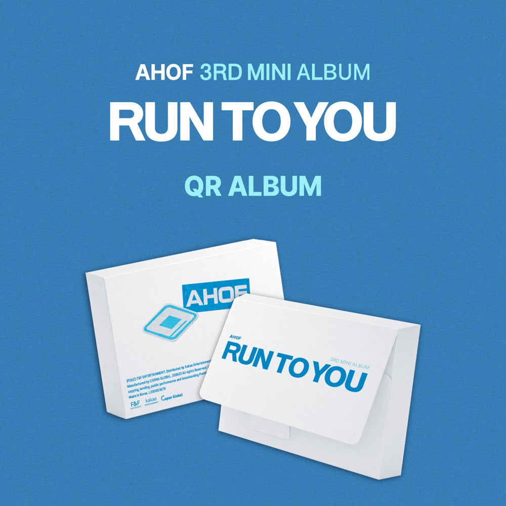 AHOF ジョンウ サノク 初週 トレカ RUN TO YOU AHOF - RUN TO YOU (QR ALBUM ver.) – Kpop Planet Global