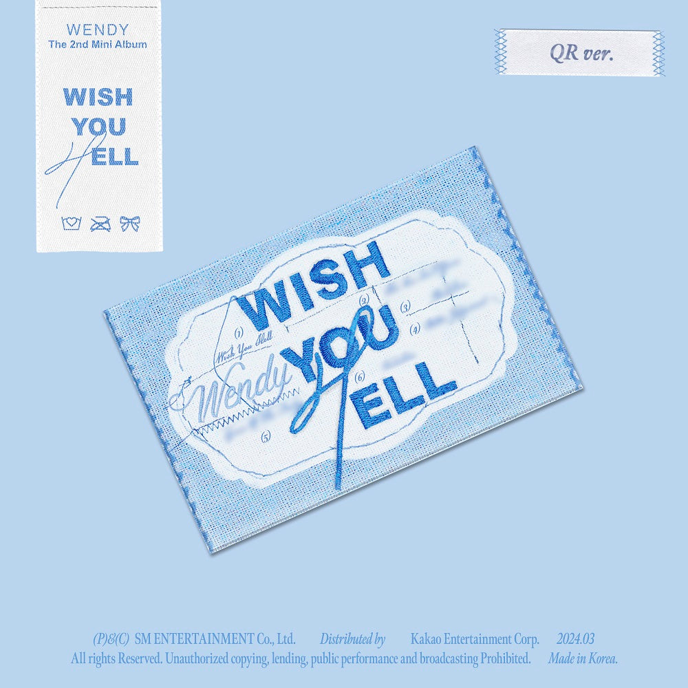 Red Velvet WENDY - Wish You Hell (QR ver./Smart Album)