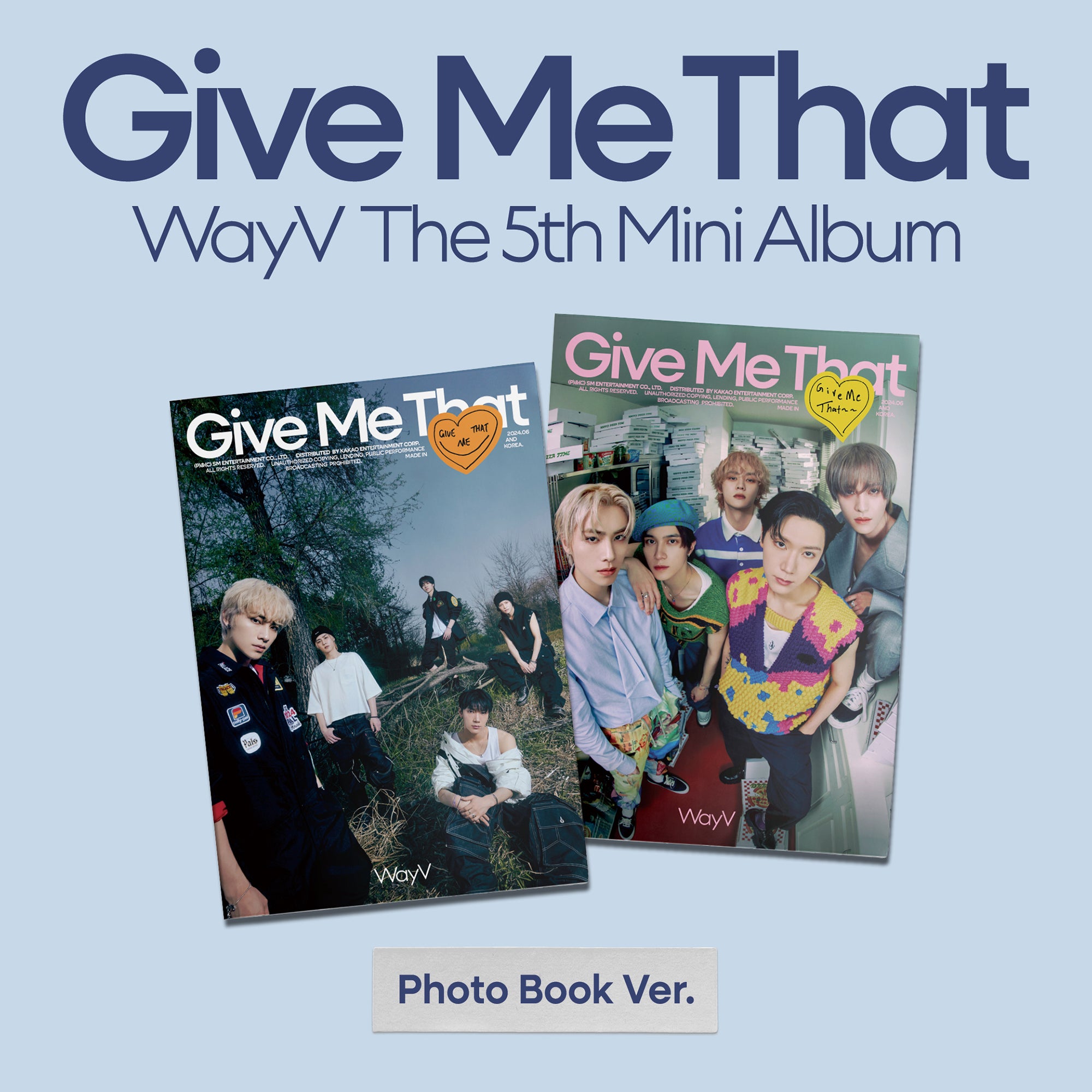 WayV 威神V NCT2020 シーズングリーティング フォトブック CD WayV - Give Me That (Photobook ver.) – Kpop Planet Global