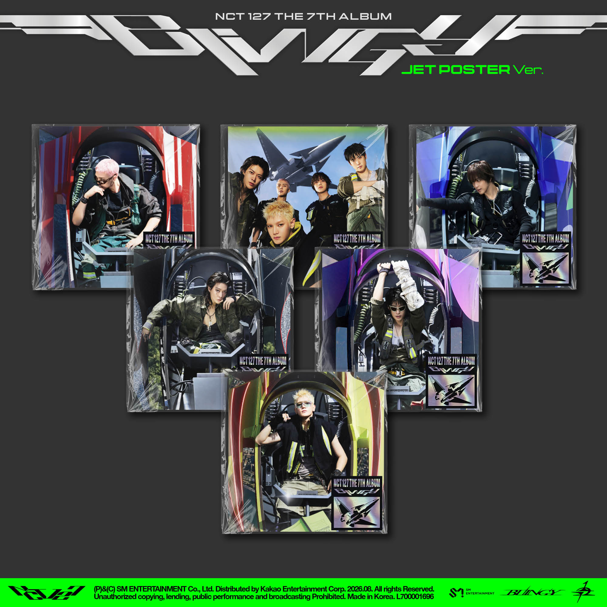 NCT127 - BLINGY (JET Poster ver.) – Kpop Planet Global