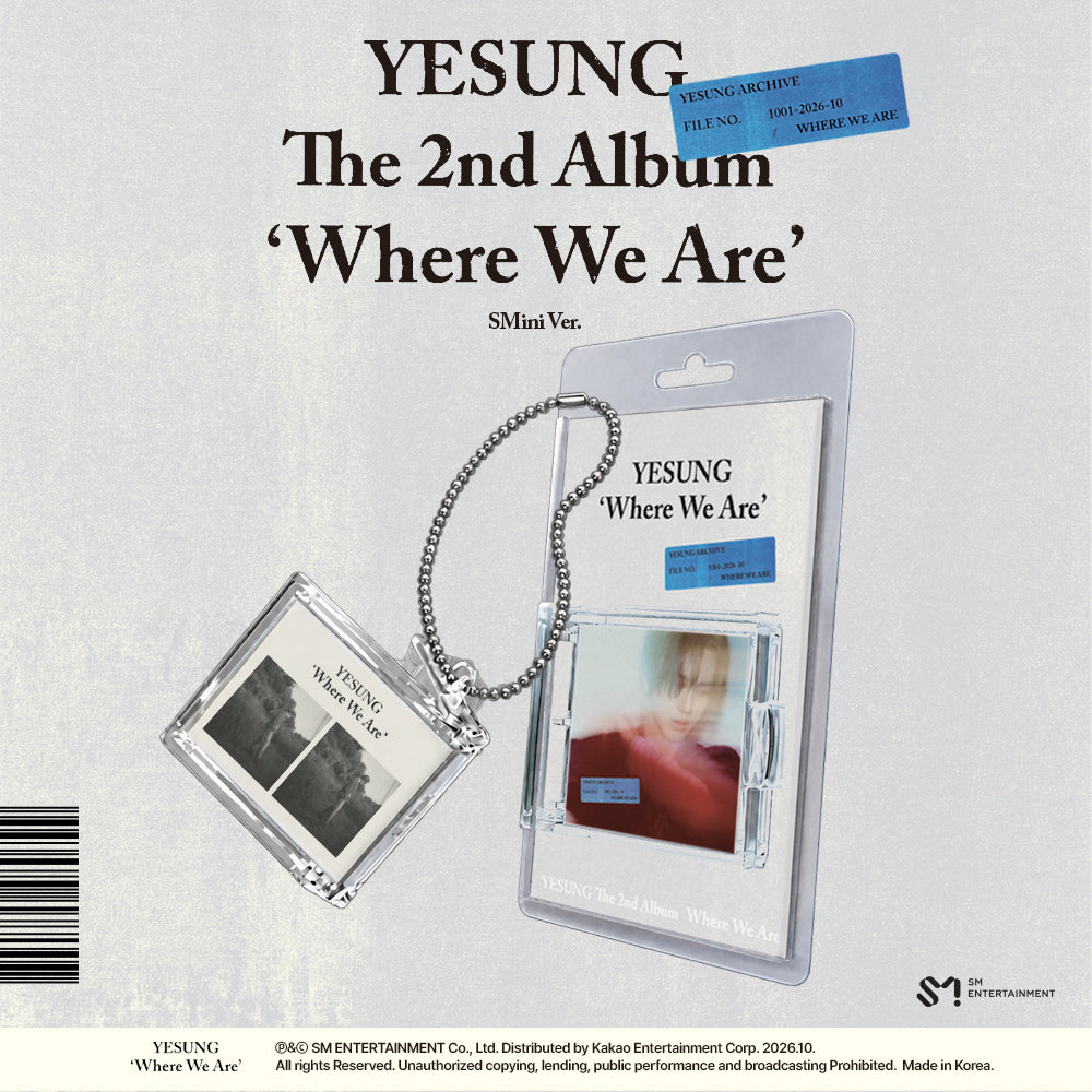 Super Junior Yesung - Where We Are (SMini ver.) – Kpop Planet Global