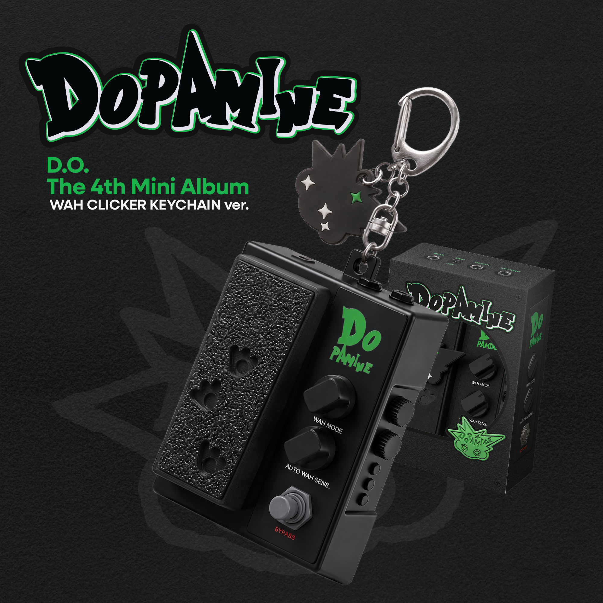 EXO D.O - DOPAMINE (WAH CLICKER KEYCHAIN ver.) – Kpop Planet Global