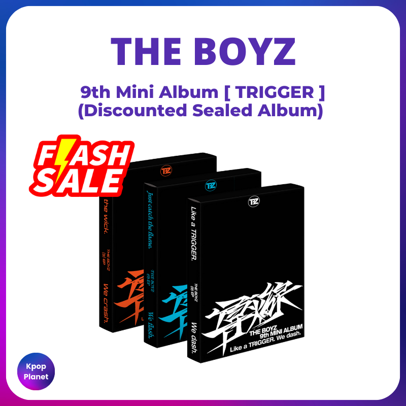 THE BOYZ - TRIGGER (Discounted Sealed Album) – Kpop Planet Global