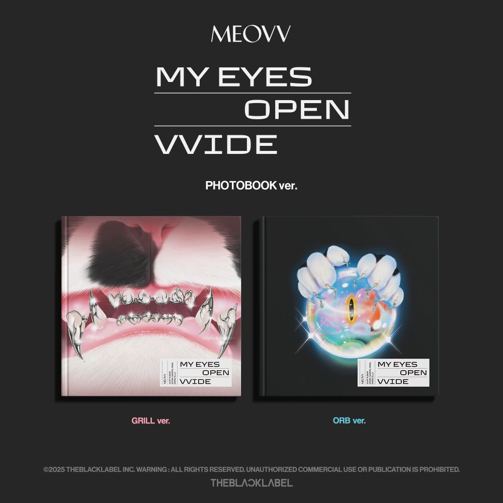 【新品未開封】MEOVV アルバム PHOTOBOOK　7枚セット MEOVV - MY EYES OPEN VVIDE (PHOTOBOOK ver.) – Kpop Planet Global